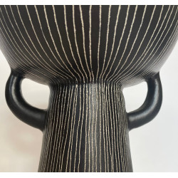 Modernist ceramic vase Jean de Lespinasse 50s/60s