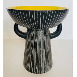 Modernist ceramic vase Jean de Lespinasse 50s/60s