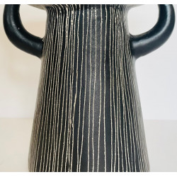 Modernist ceramic vase Jean de Lespinasse 50s/60s
