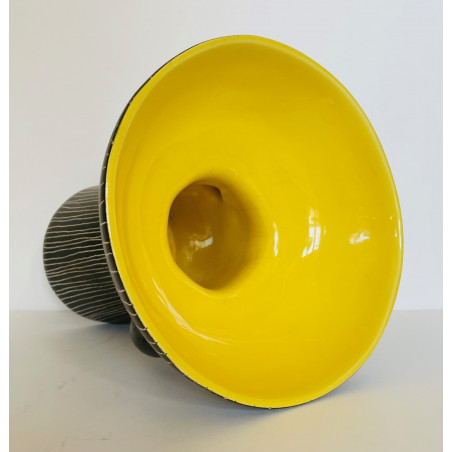 Modernist ceramic vase Jean de Lespinasse 50s/60s