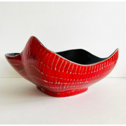 Rare ceramic cup by Jean de Lespinasse 60s