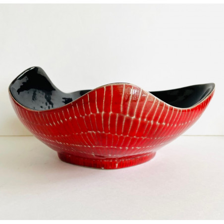 Rare ceramic cup by Jean de Lespinasse 60s