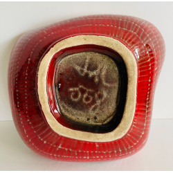 Rare ceramic cup by Jean de Lespinasse 60s