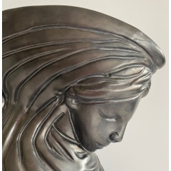 "Femme du désert" céramique sculpture par Jean Marais