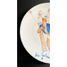 Limoges Porcelain Plate By Jean Cocteau