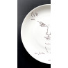 Assiette en porcelaine de Limoges décor de Jean Cocteau