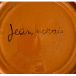 “sagittarius” Ceramic Plate By Jean Marais Vallauris
