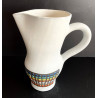 Earthenware pitcher vase by Roger Capron Vallauris 60s
