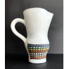 Earthenware pitcher vase by Roger Capron Vallauris 60s