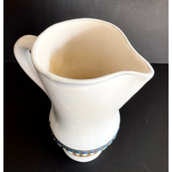 Earthenware pitcher vase by Roger Capron Vallauris 60s