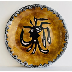 Ceramic plate by Jean...