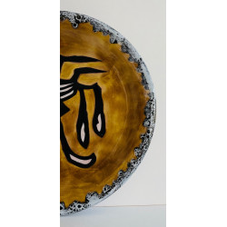Ceramic plate by Jean Lurçat Sant Vicens