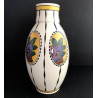 Large Art Deco Earthenware Vase Boch Frères Charles Catteau