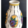 Large Art Deco Earthenware Vase Boch Frères Charles Catteau