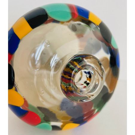 Flacon en verre par Jean-Luc Carcin 1990