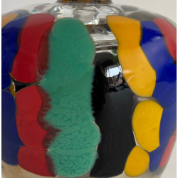 Flacon en verre par Jean-Luc Carcin 1990