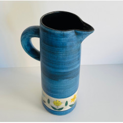 Large ceramic pitcher by Jean de Lespinasse 60s