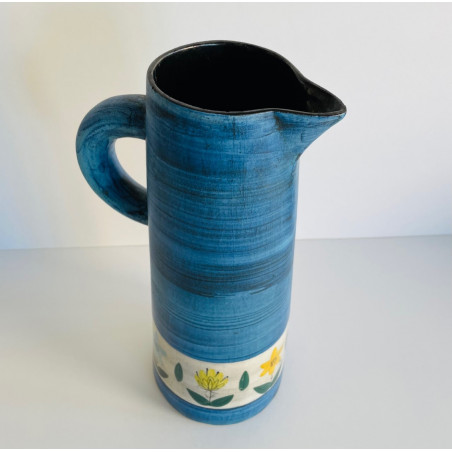 Large ceramic pitcher by Jean de Lespinasse 60s