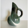 Stoneware pitcher Gilbert Valentin Les Archanges Vallauris