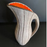 Elegant ceramic pitcher by Alain Maunier in Vallauris