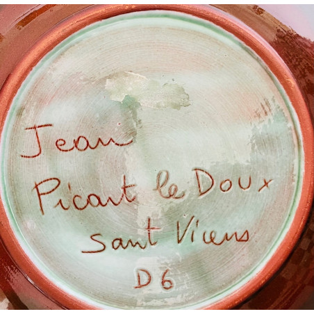 Ceramic Plate Jean Picart Le Doux Sant Vicens