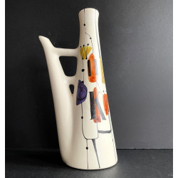 Earthenware "whisky" bottle by Roger Capron Vallauris