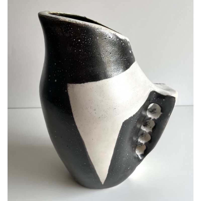 Zoomorphic Ceramic Vase By Mado Jolain 50s
