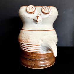 Stoneware Zoomorphic Vase...