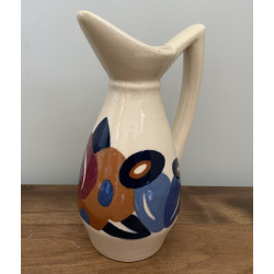 Art Deco Earthenware Pitcher Simone Larrieu