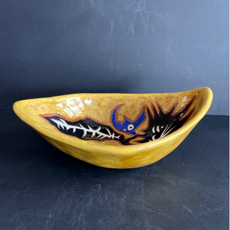 Large Earthenware Cup By Jean Lurçat In Sant Vicens