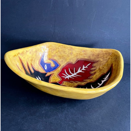 Large Earthenware Cup By Jean Lurçat In Sant Vicens