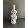 "fine" Bilobed Earthenware Bottle By Roger Capron Vallauris