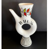 Earthenware "Rum" bottle by Roger Capron Vallauris