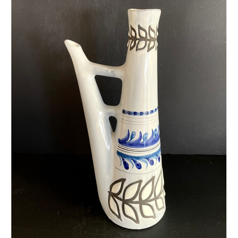Earthenware bottle by Roger Capron, Vallauris