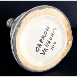 Earthenware bottle by Roger Capron, Vallauris