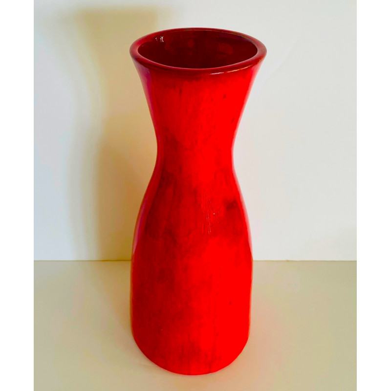Grand vase en céramique par Robert et Jean Cloutier