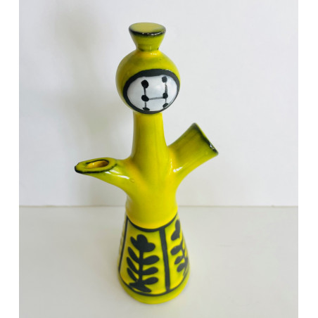 Anthropomorphic Oil And Vinegar Pot By Roger Capron Vallauris