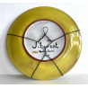 Earthenware plate drawing by Jean Lurçat Sant Vicens