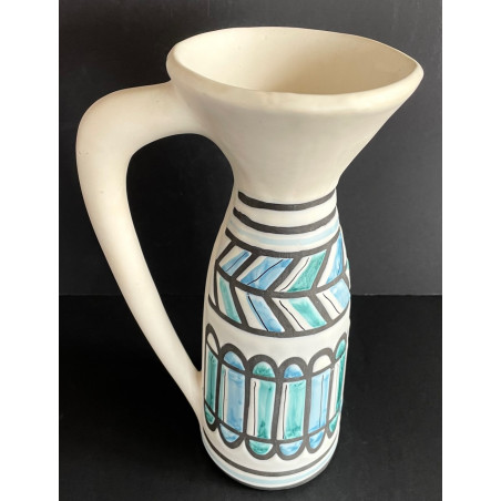 Large earthenware pitcher by Roger Capron Vallauris