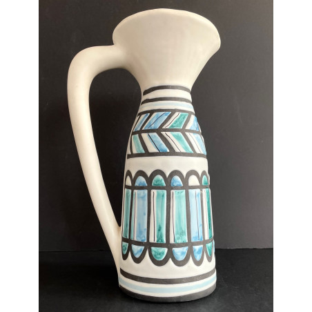 Large earthenware pitcher by Roger Capron Vallauris