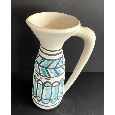 Large earthenware pitcher by Roger Capron Vallauris