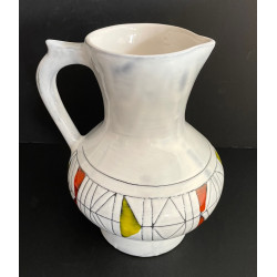 Large earthenware pitcher by Roger Capron in Vallauris