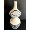 Large earthenware “Scotch” bottle by Roger Capron in Vallauris