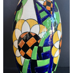 Art Deco vase Charles Catteau Keramis Boch Frères