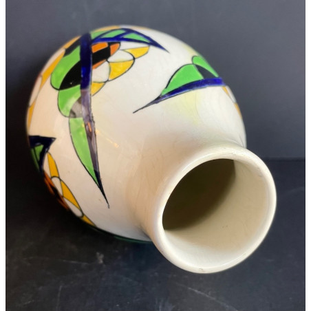 Vase Art Déco Charles Catteau Keramis Boch Frères