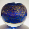 Vase en verre soufflé par Jean-Claude Novaro 1986