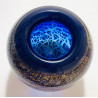 Vase en verre soufflé par Jean-Claude Novaro 1986