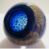Vase en verre soufflé par Jean-Claude Novaro 1986